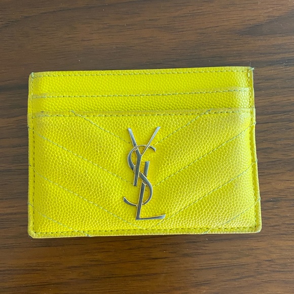 Yves Saint Laurent Bags Authentic Ysl Card Holder Poshmark
